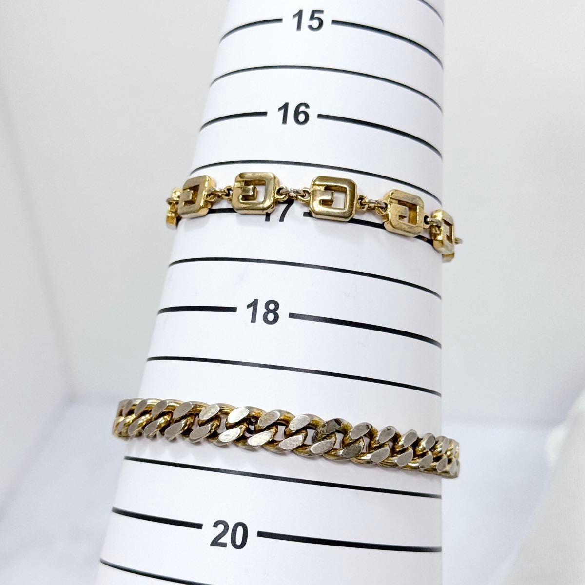 GIVENCHY vintage archive bracelet ヴィンテージゴールド 喜平