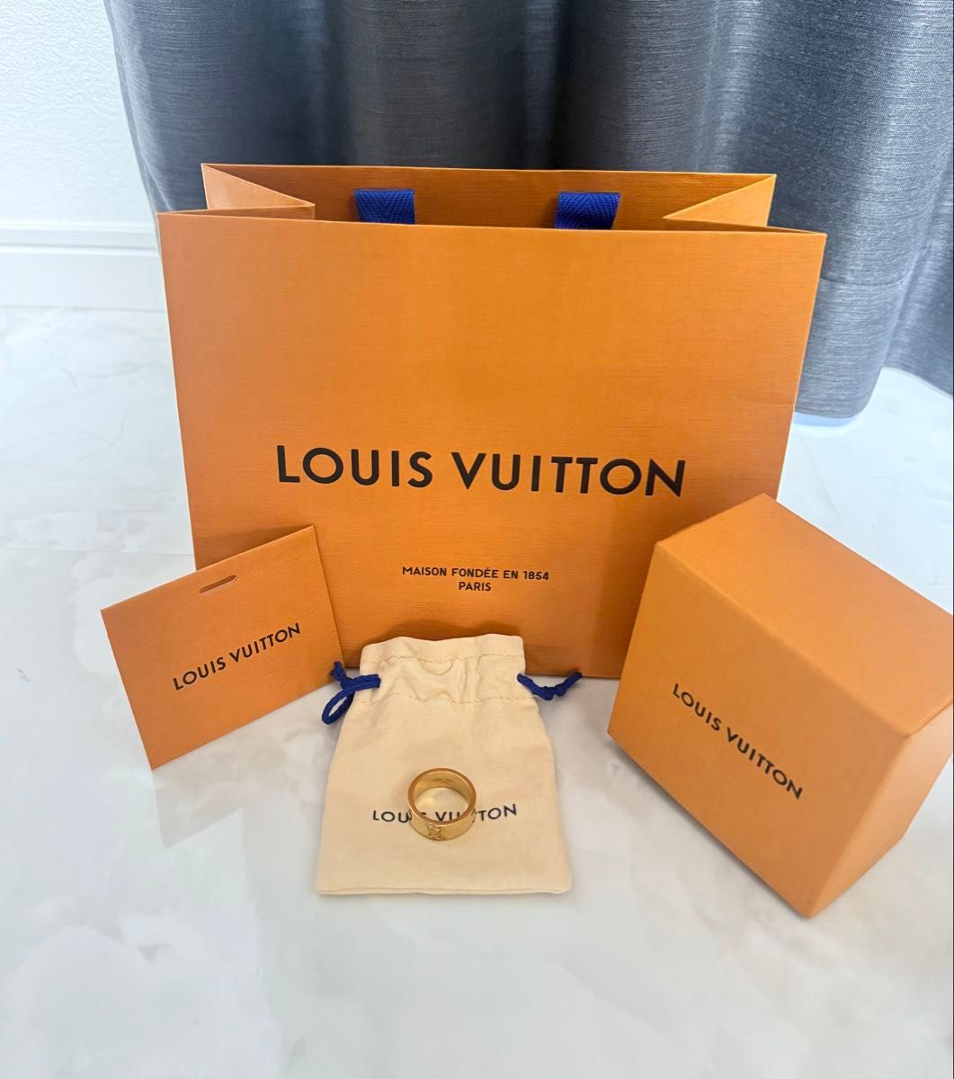 極美品 louis vuitton リング バーグ LV インスティンクト｜Yahoo