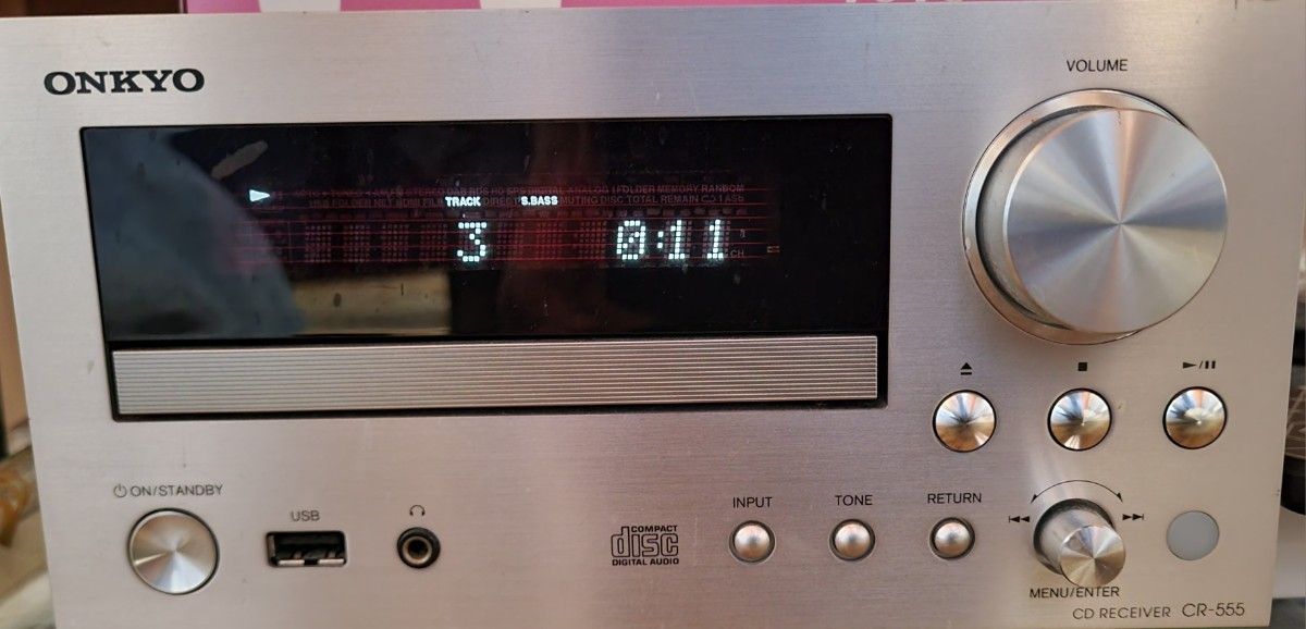 ONKYO CDレシーバー CR-555 動作品｜Yahoo!フリマ（旧PayPayフリマ）