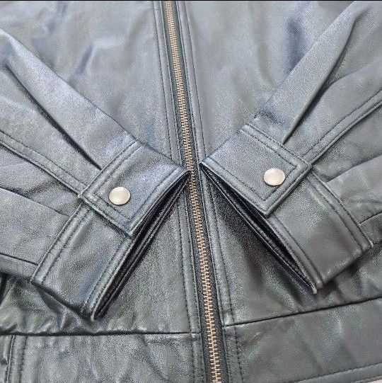 Vintage Military A-2 短丈 y2k 黒 L ラムレザー 本革 A2 レザー