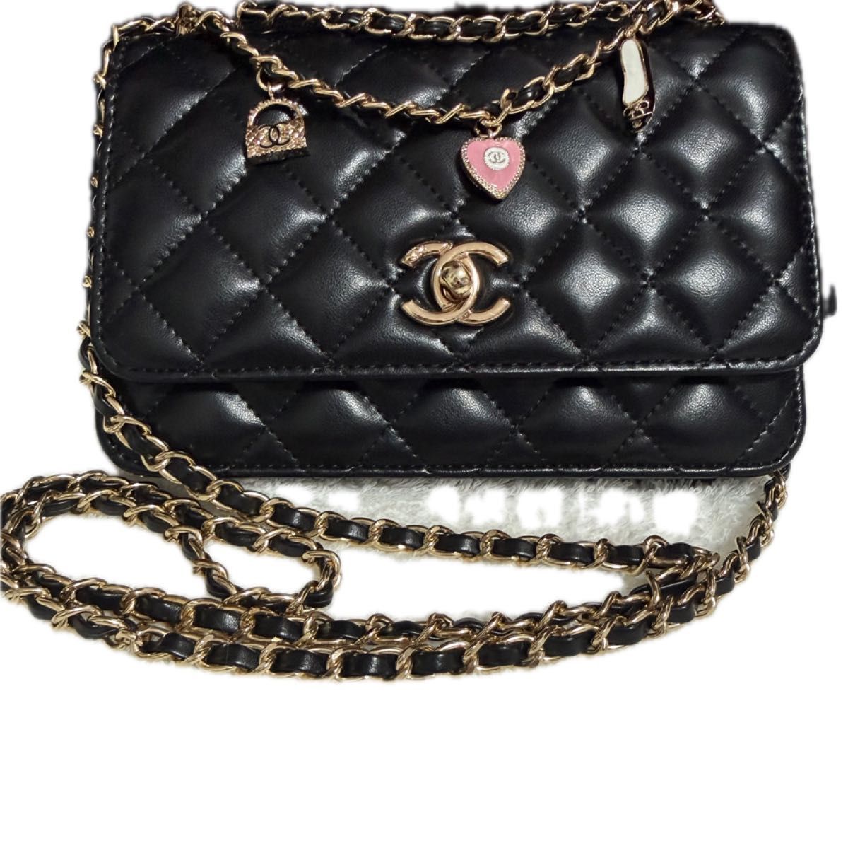 本日23日限定出品 CHANEL ショルダー バッグ ウォレットチェーン