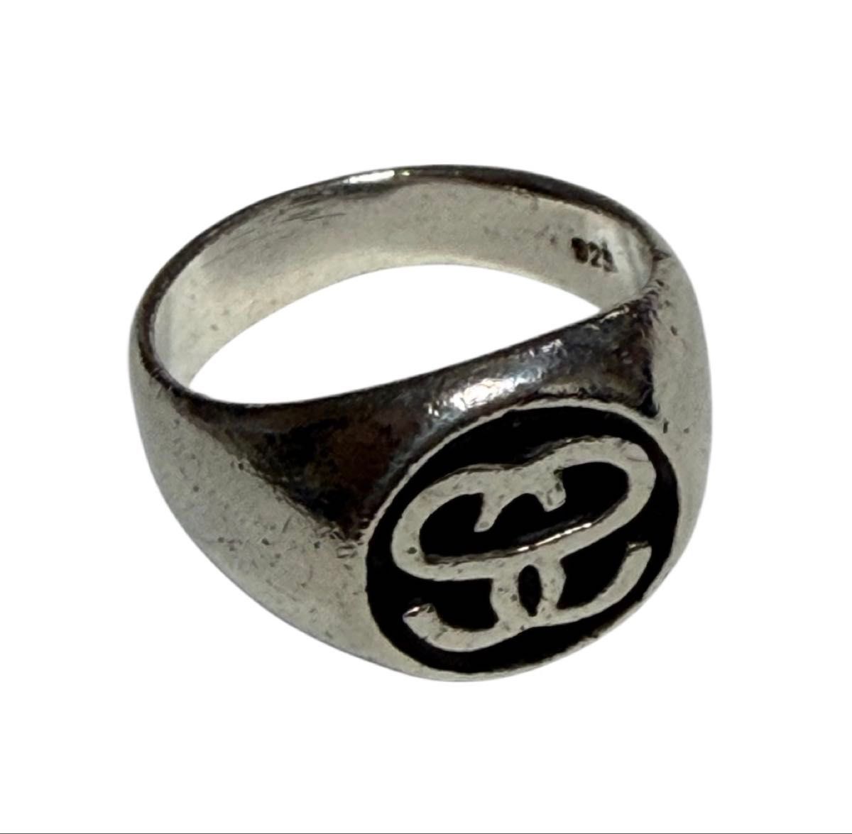 90s】OLD STUSSY 印台リング 925 シルバーリング｜Yahoo!フリマ（旧