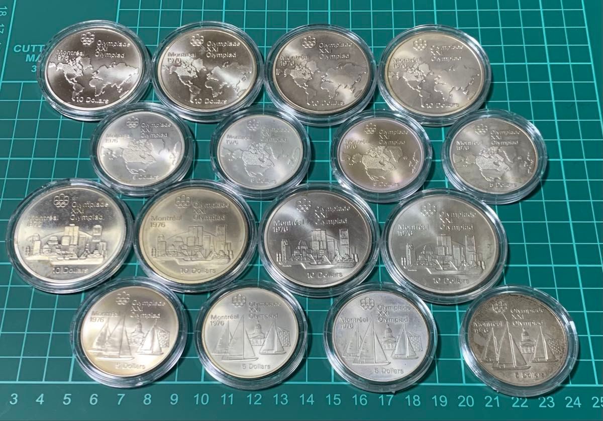 1976年 モントリオールオリンピック① 10ドル 8枚 5ドル 8枚｜Yahoo