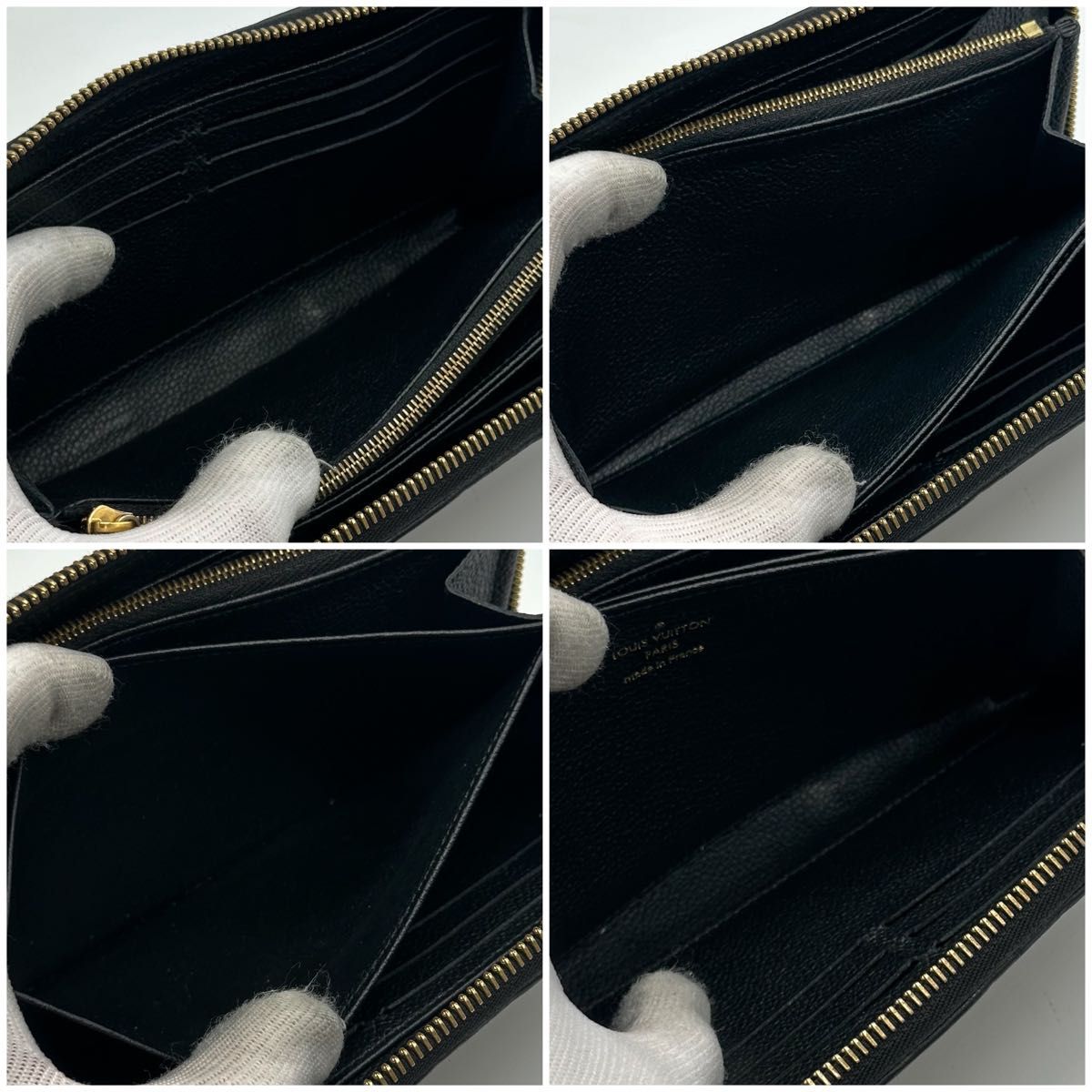 使用わずか】 ルイヴィトン ジッピーウォレット アンプラント