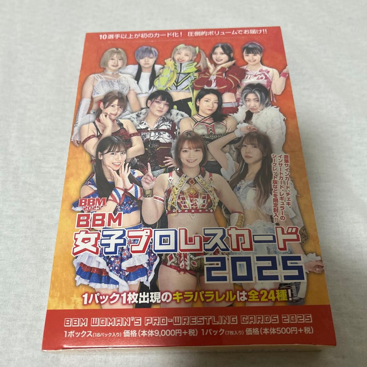 BBM 2025 女子プロレス カード 未開封 BOX ボックス 女子プロレス