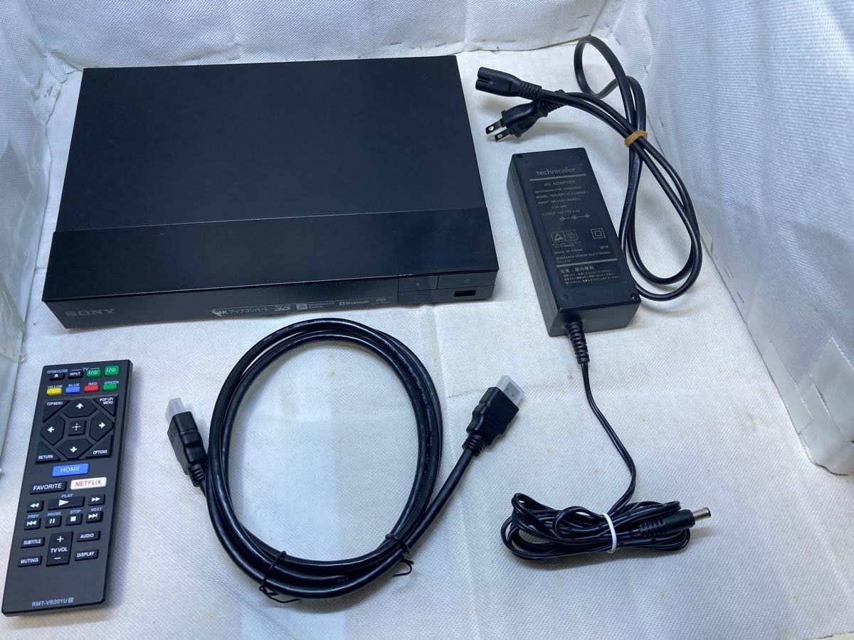 SONY ブルーレイプレーヤー 4Kアップコンバート BDP-S6700 2018年製