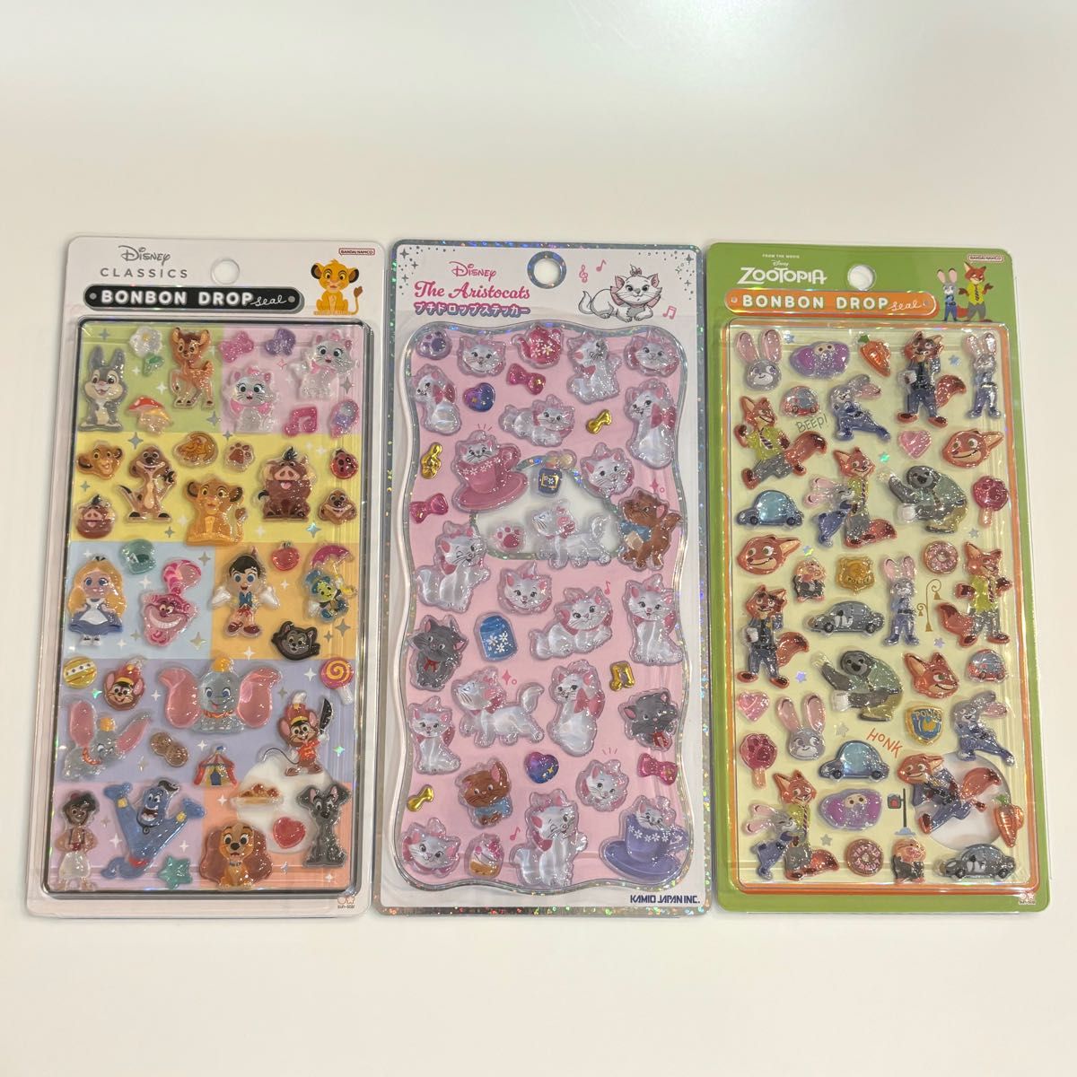 正規品 ボンボンドロップシール ディズニー クラシック ズートピア