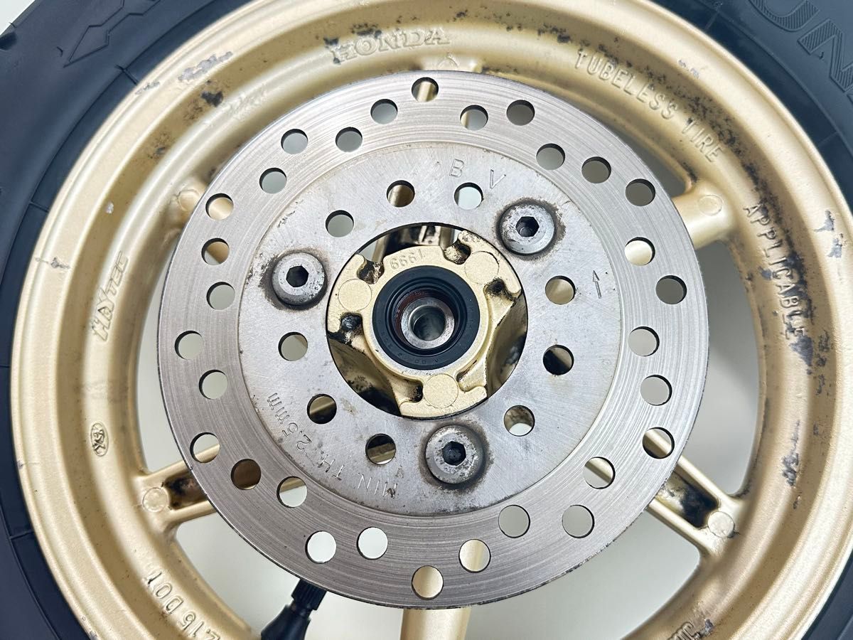 ライブディオZX AF35 純正 フロントホイール/ディスク｜Yahoo!フリマ