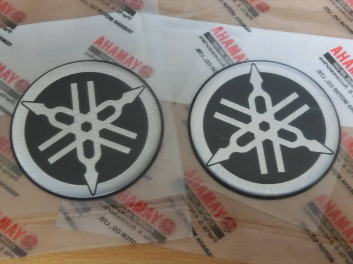 ヤマハ純正 音叉エンブレム 2枚セット ビトロ5cm φ50 YAMAHA MT-07