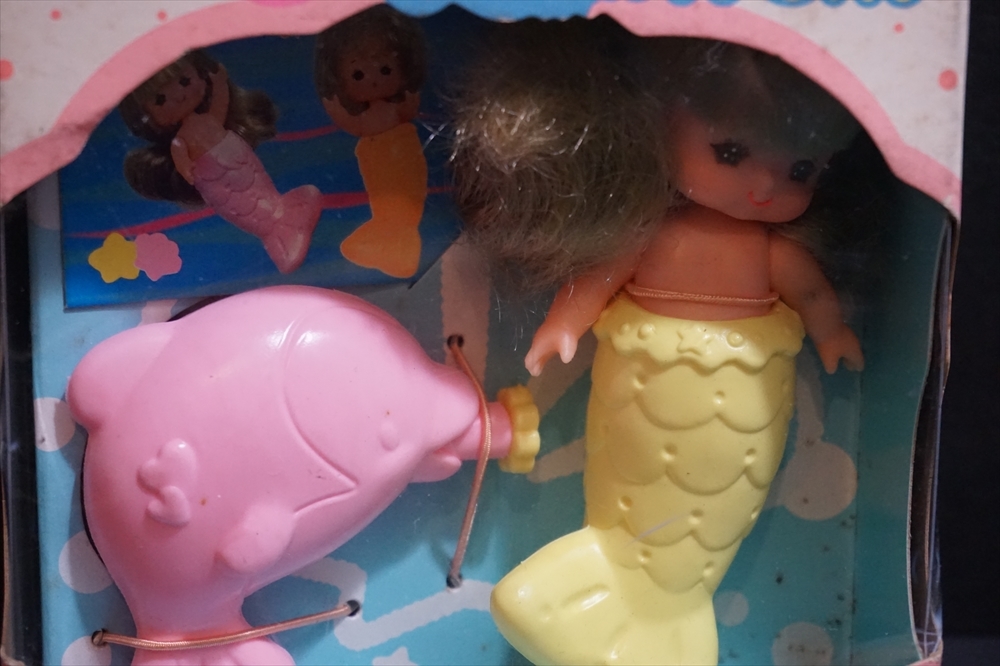 Yahoo!オークション - タカラ リカちゃん 人魚の赤ちゃん 未使用品 昭