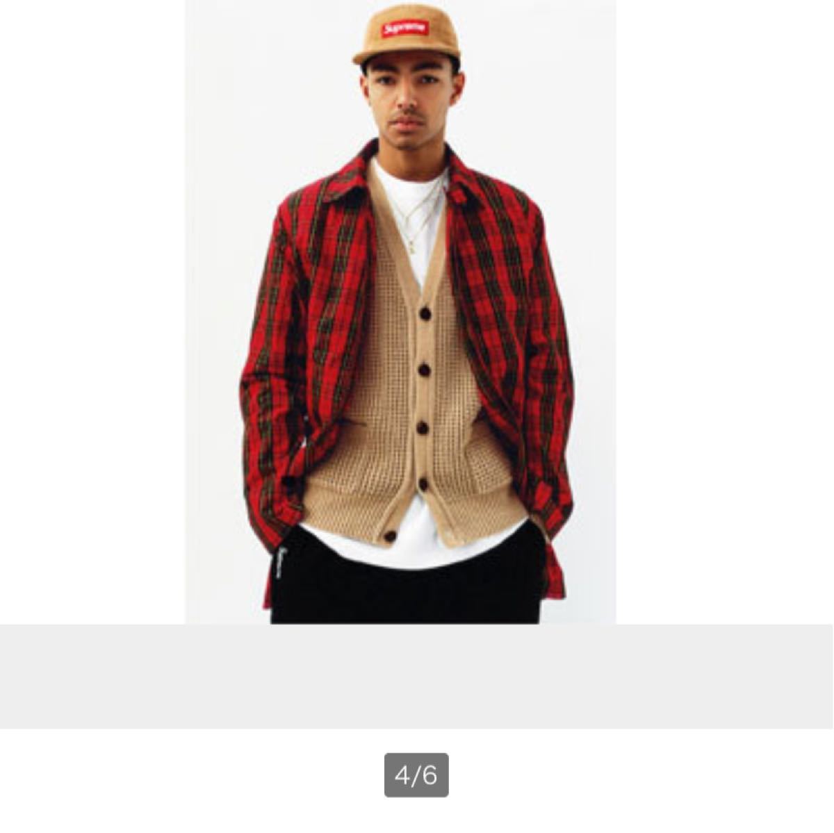 激レア Supreme Plaid Trench Coat トレンチ コート ロゴ チェック S