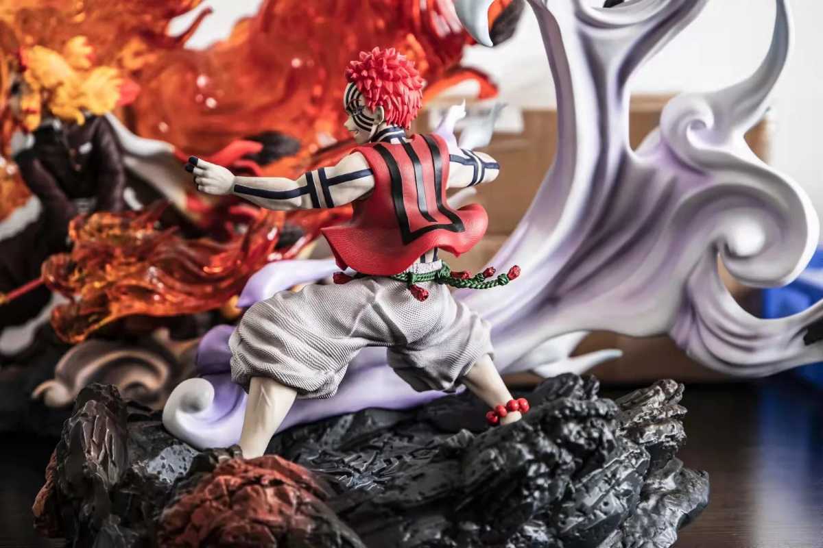 即購入可】鬼滅の刃 フィギュア 無限列車編 炎柱 煉獄杏寿郎 猗窩座