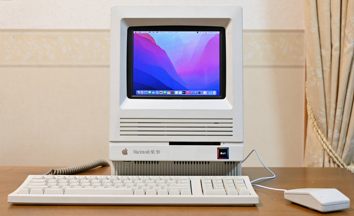 Yahoo!オークション - Remodeling Macintosh SE/30 最新型 M1 Soc & ma