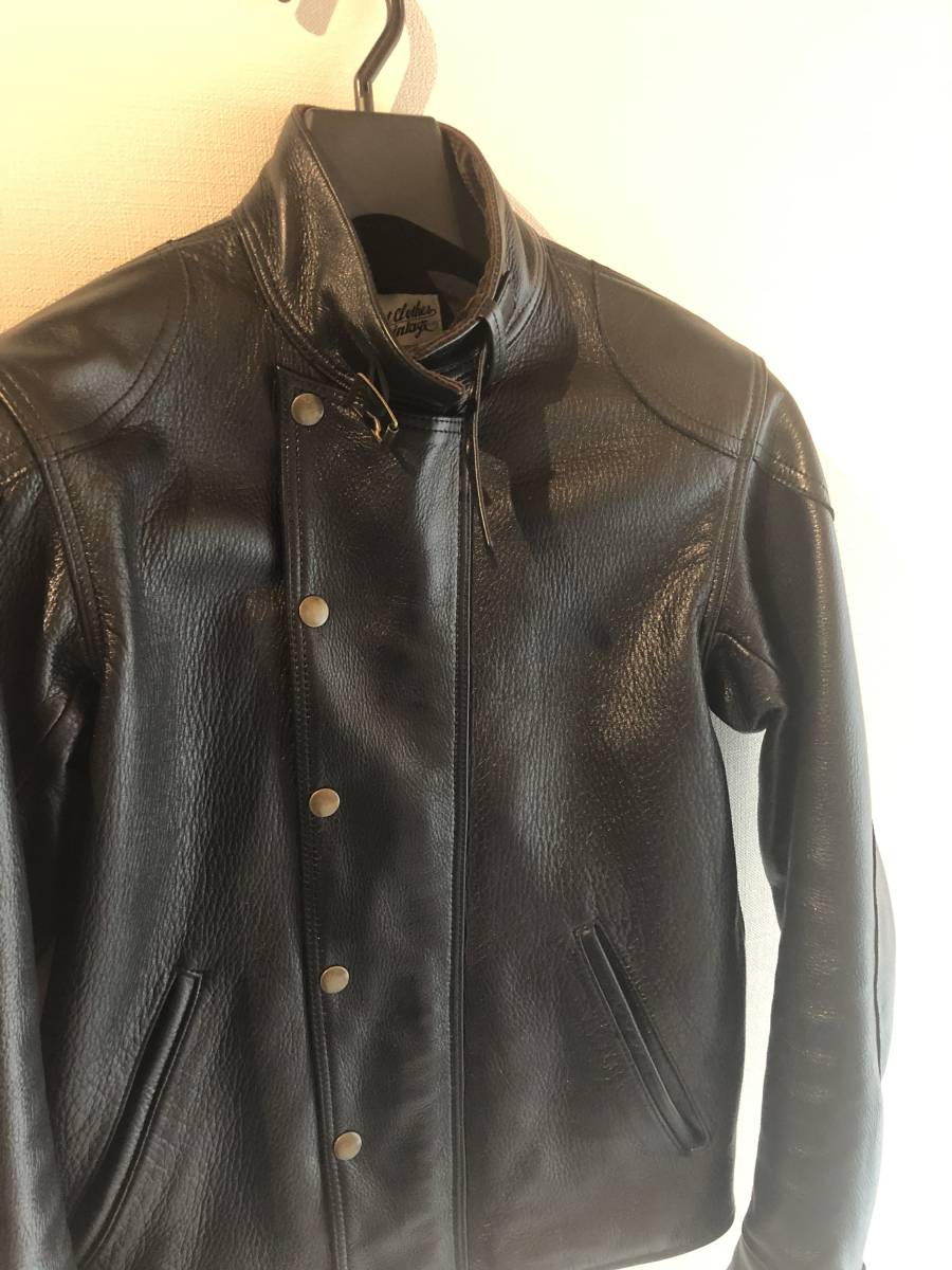 ADDICT CLOTHES ULSTER JACKET 38 ディアスキン DEERSKIN アディクト