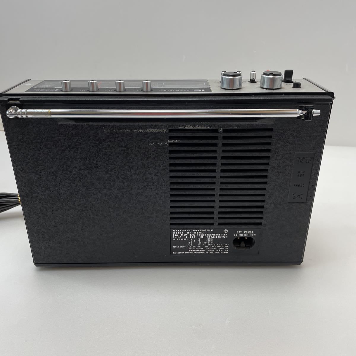 Yahoo!オークション - 動作品 NATIONAL PANASONIC World boy 2000GX FM