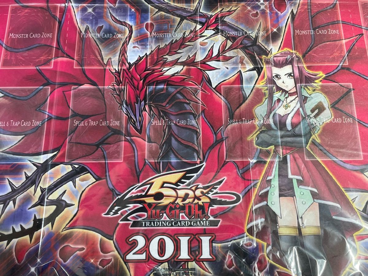 遊戯王 貴重 十六夜アキ ブラックローズ 公式プレイマット｜Yahoo