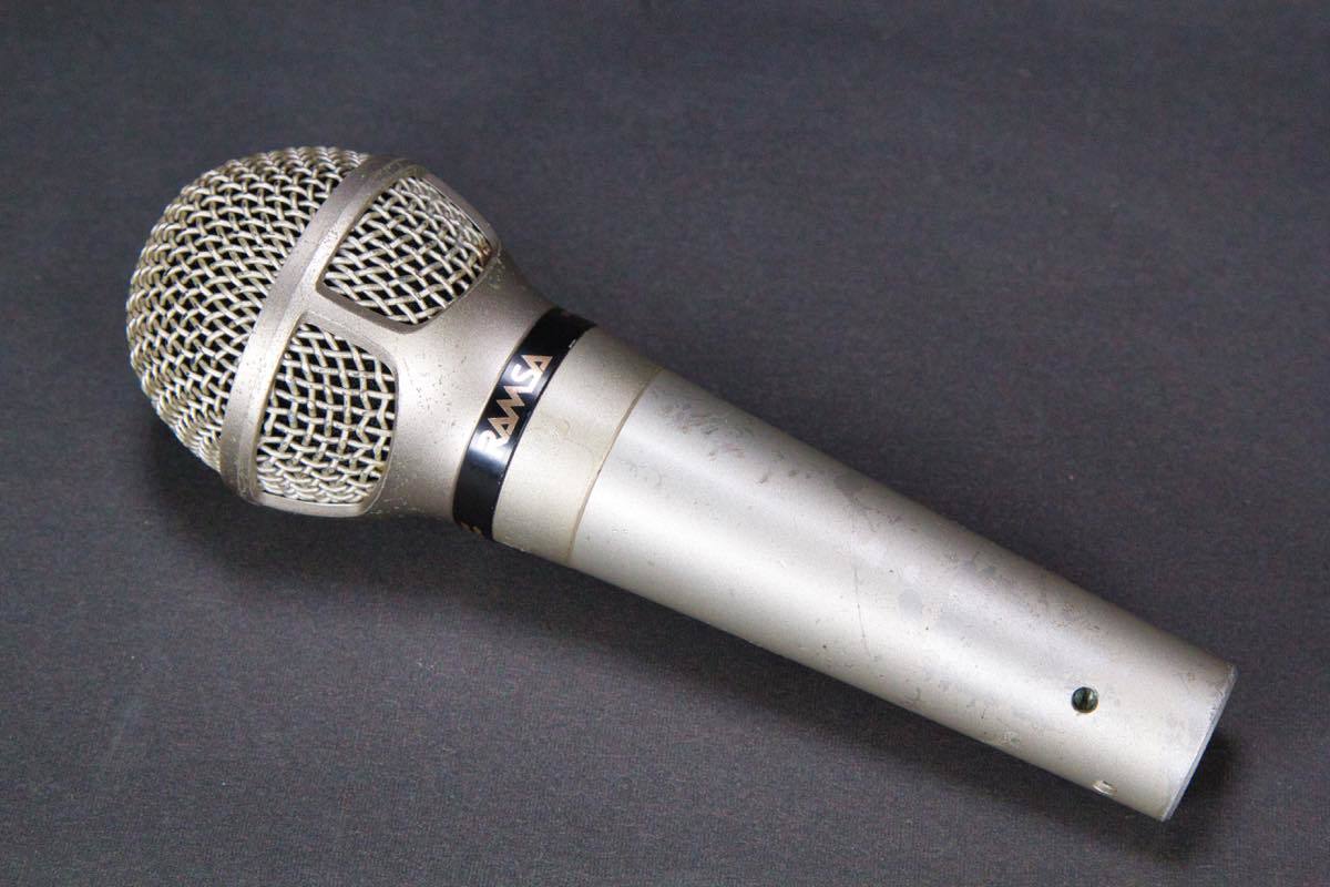 Yahoo!オークション - レア 国産 ビンテージ マイク RAMSA WM-8080F 音