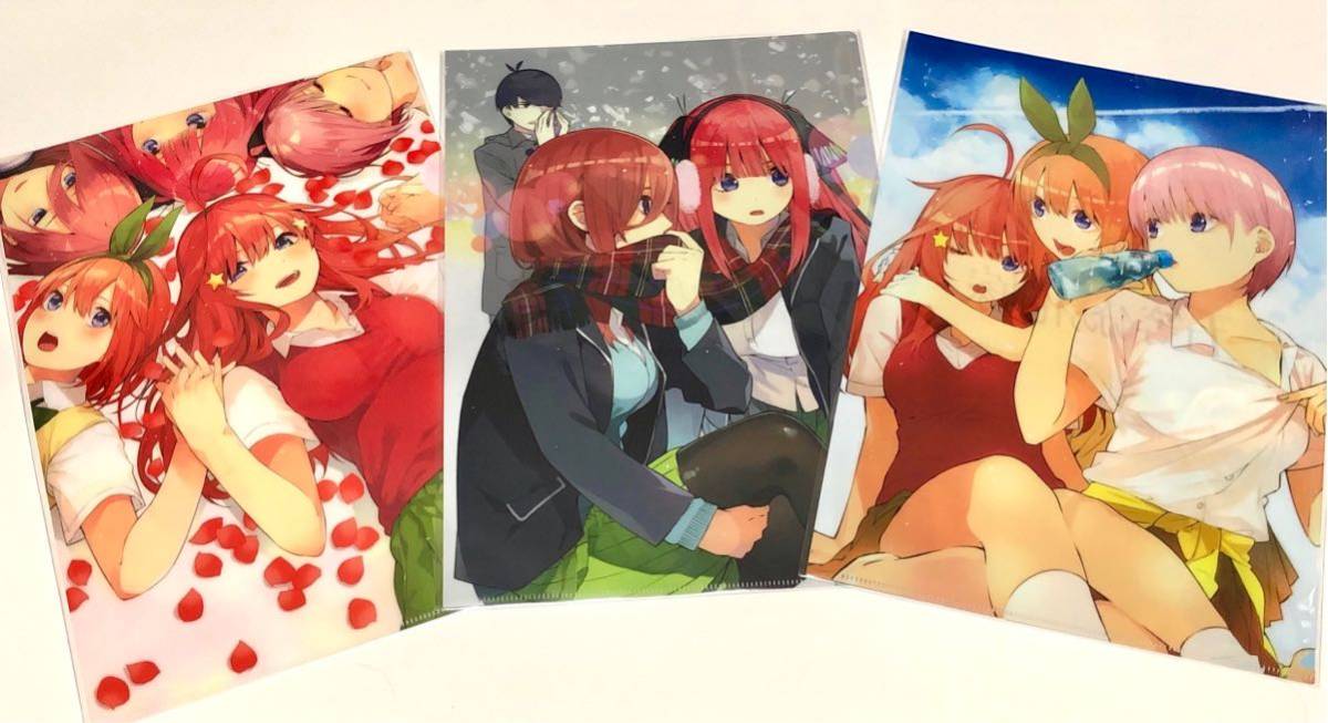 五等分の花嫁 完結記念 期間限定受注製造 週マガ60周年記念 クリア