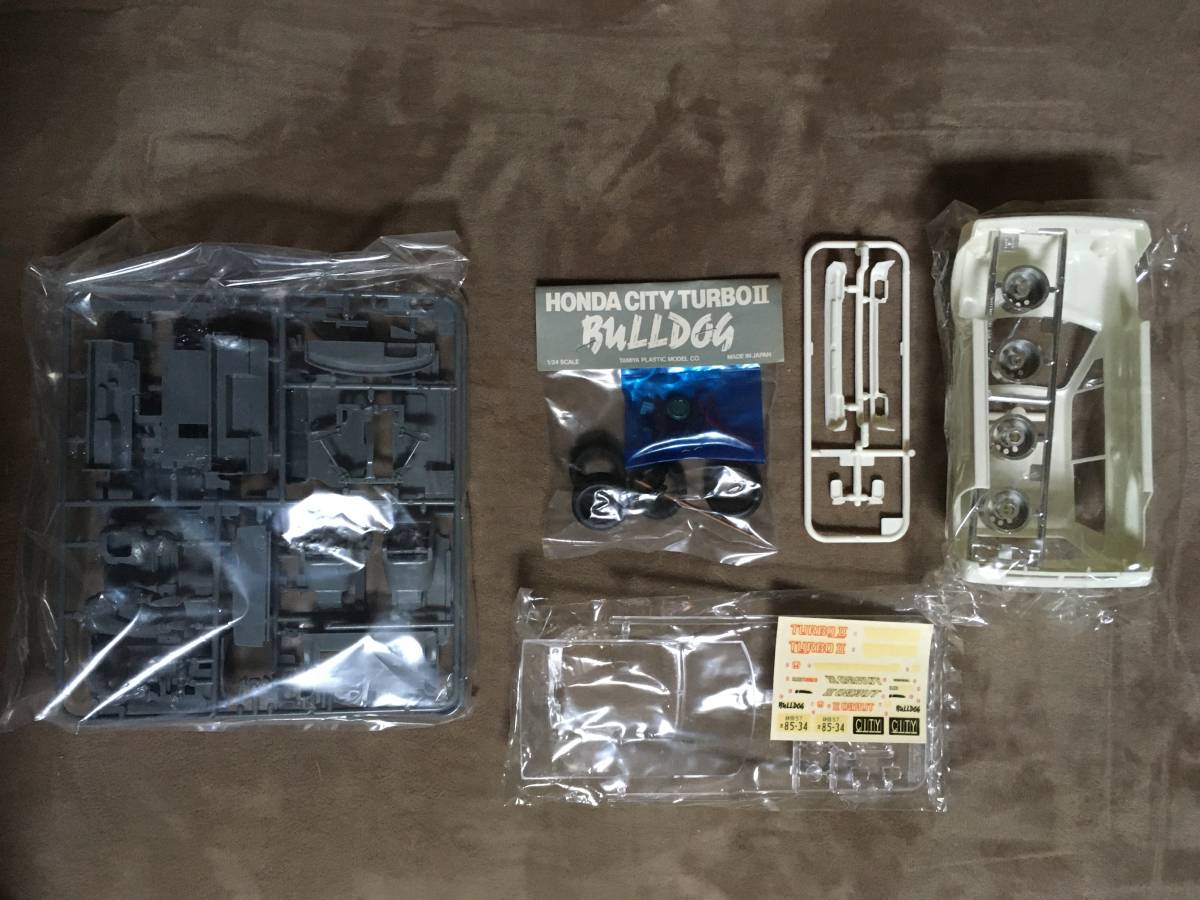 タミヤ 1/24 スポーツカーシリーズ NO 44 ホンダ・シティ ターボⅡ