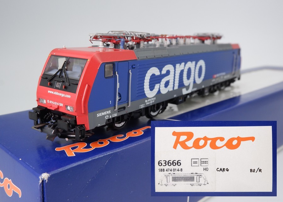 Yahoo!オークション - e2066【HOゲージ】ROCO 63666 SBB 474 014-8 SBB