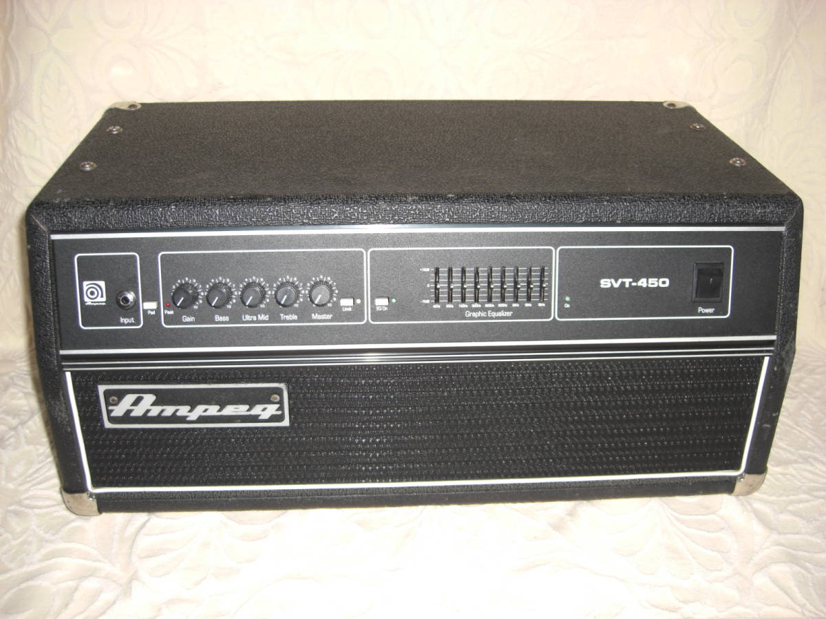 Yahoo!オークション - Ampeg アンペグ SVT-450 BASS AMPベース ヘッド