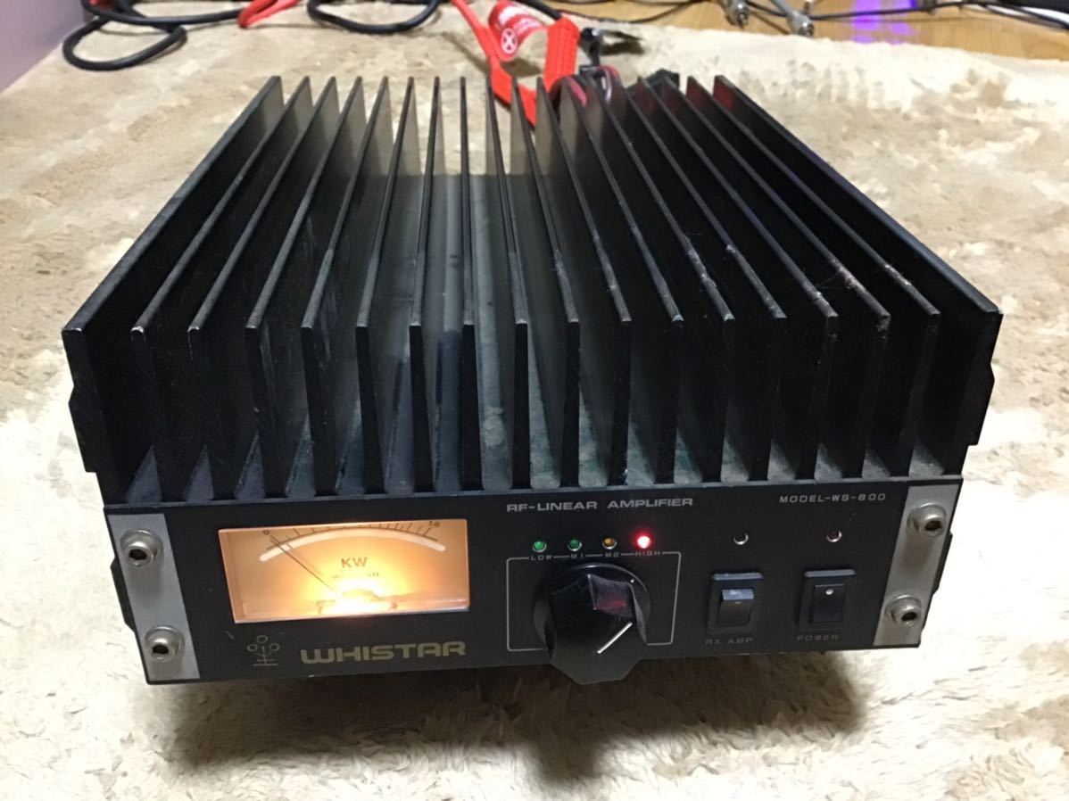 Yahoo!オークション - WHISTAR WS-800 13.8V仕様可能リニアアンプ CB無