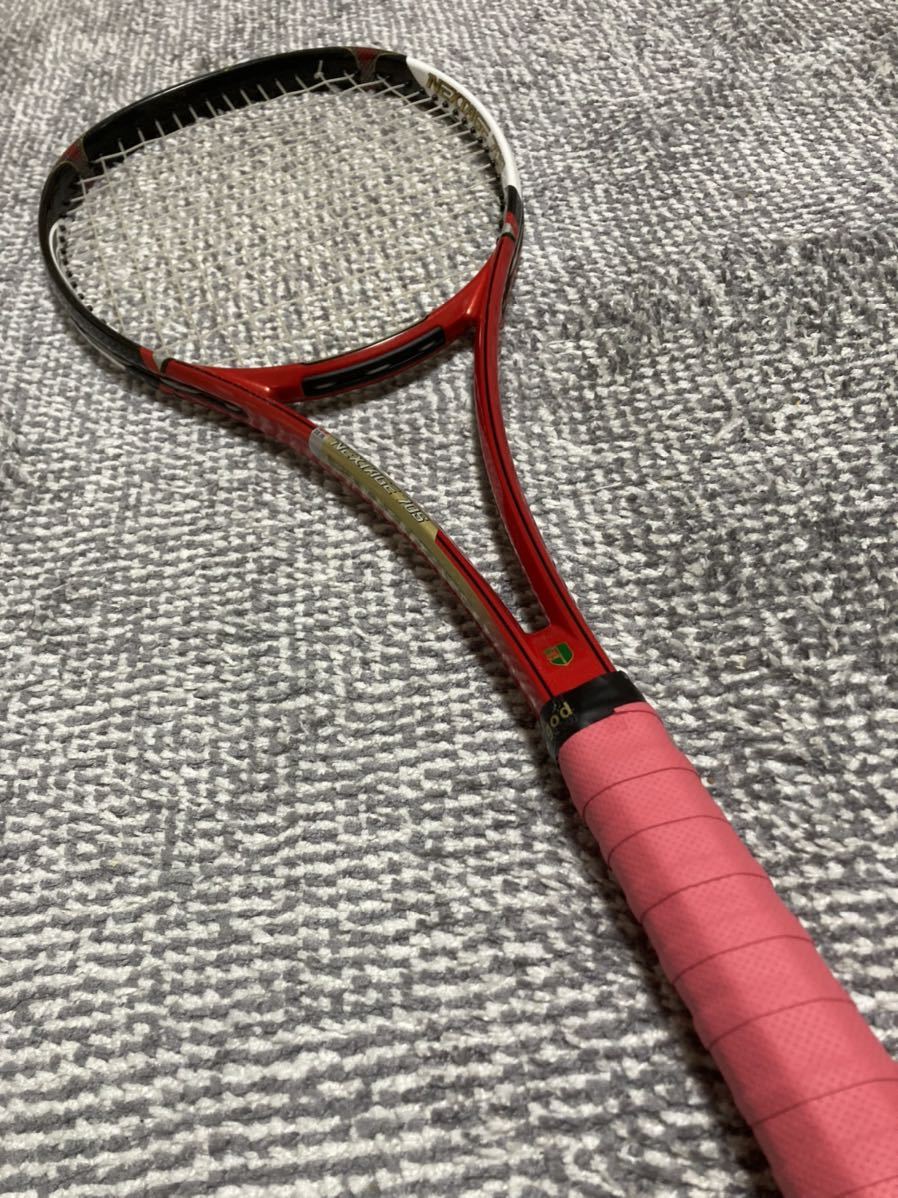 送料無料 貴重 ネクステージ 70S UL1 NX70S 赤ラケ ヨネックス YONEX