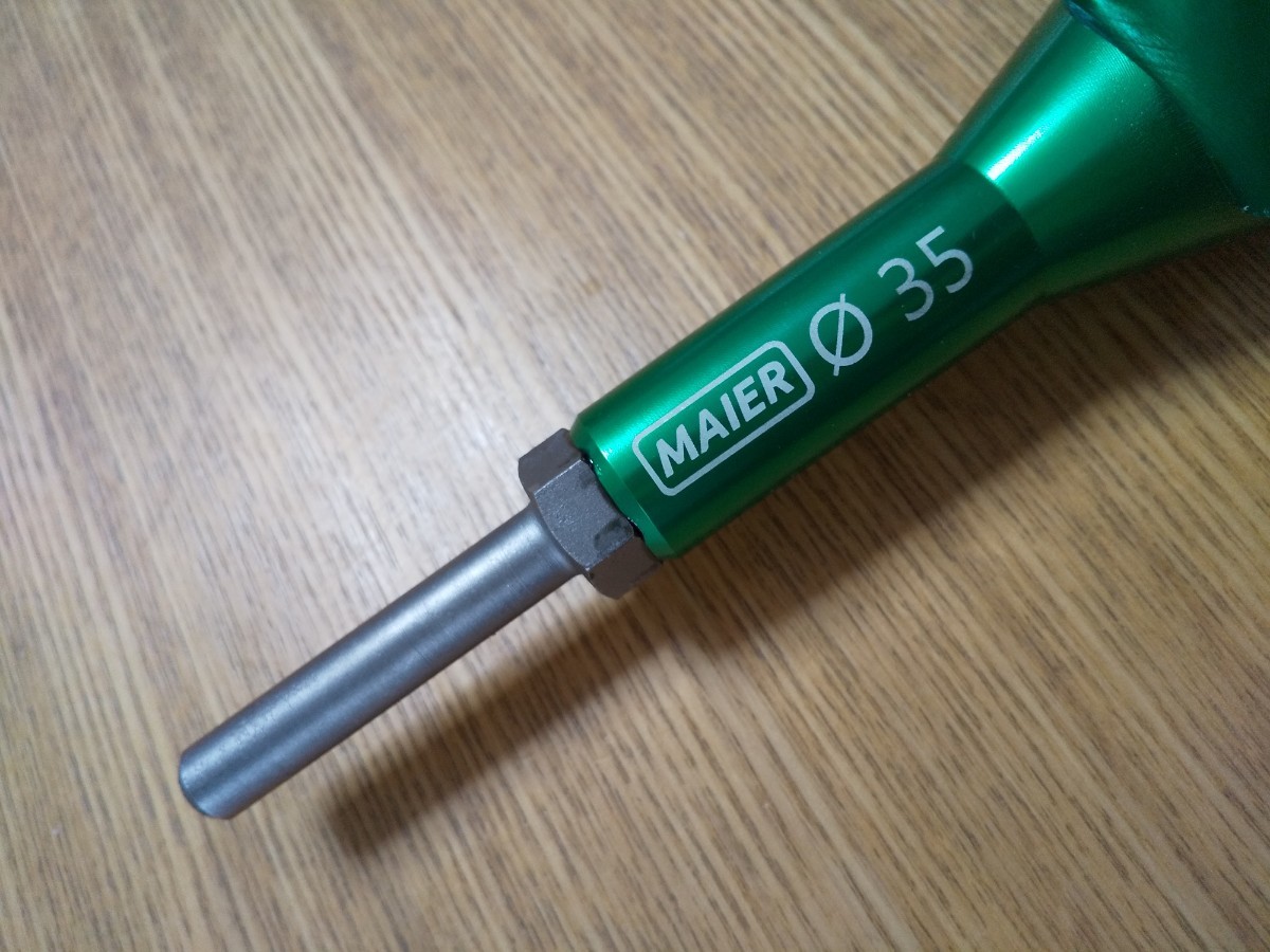 MAIER】ドリル刃 スラローム ポール用 アルペンスキー用イタリア製35mm