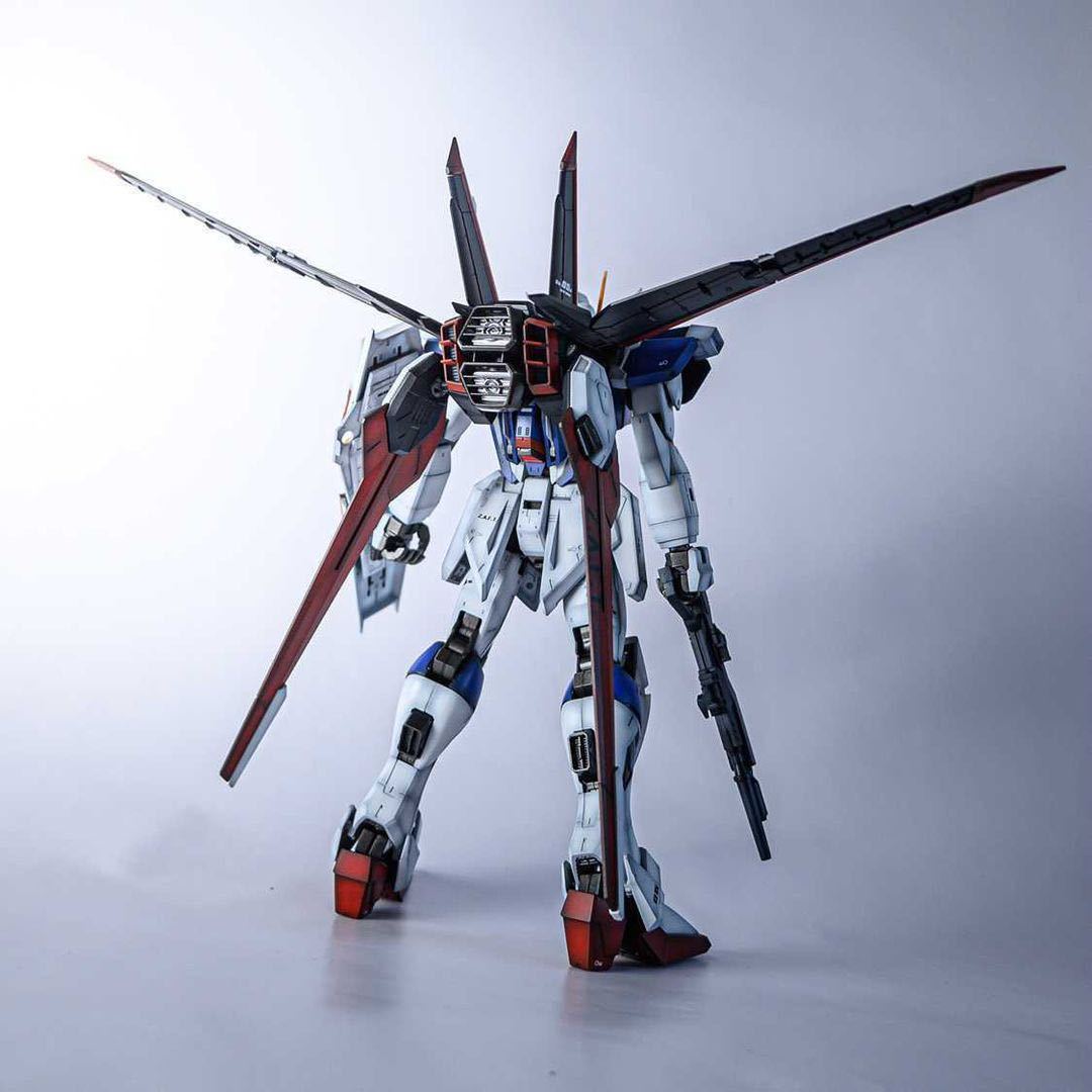 Yahoo!オークション - MG フォースインパルス ガンダム 全塗装 完成品