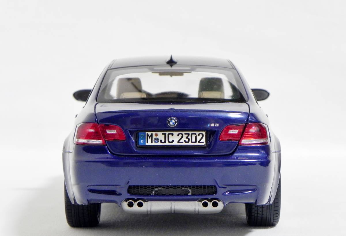 Yahoo!オークション - 京商 1/18 BMW特注 BMW E92 M3 インテルラゴスブ