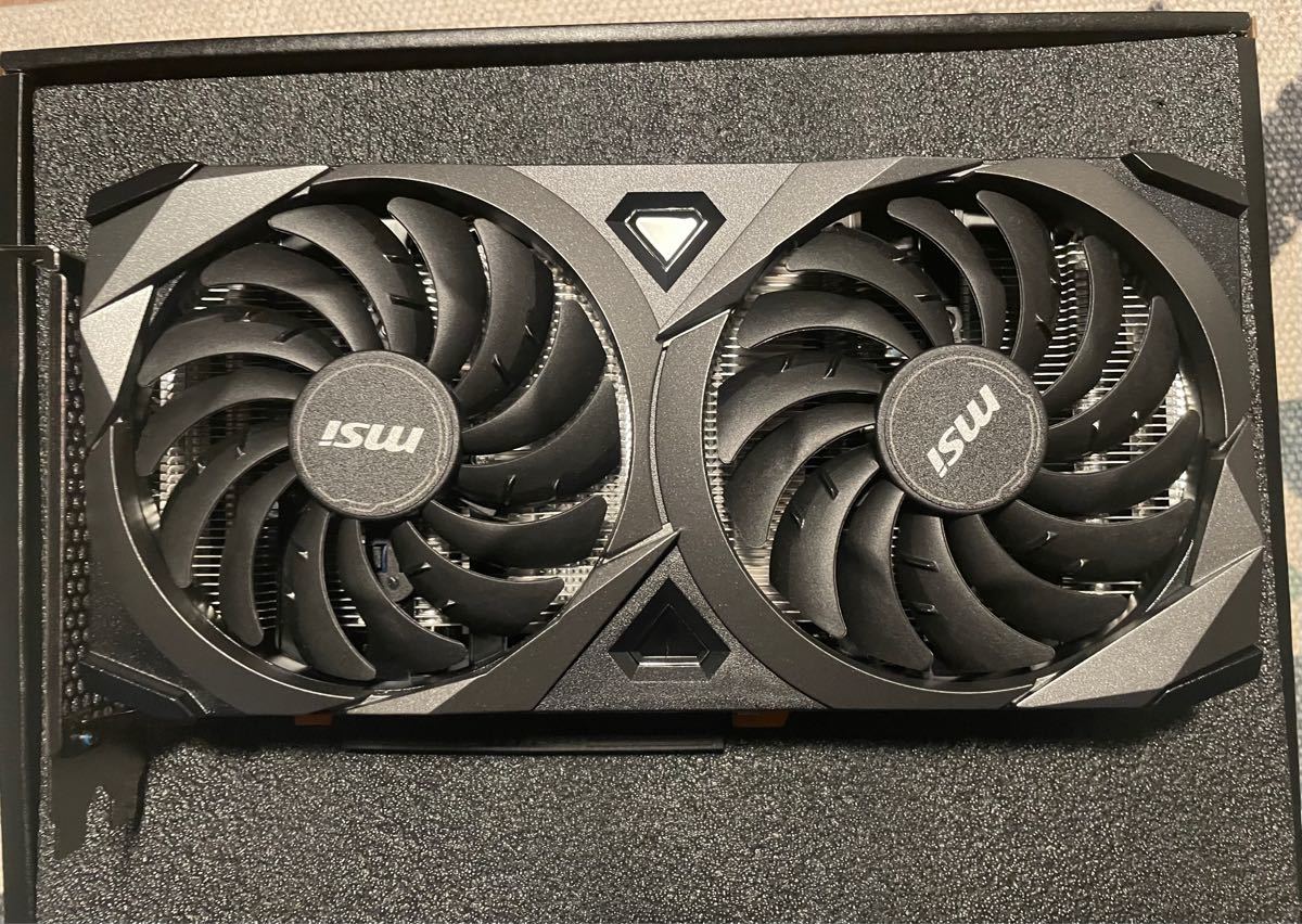 MSI GeForce RTX 3060 Ti VENTUS 2X 8G OCV1 LHR グラフィックスボード
