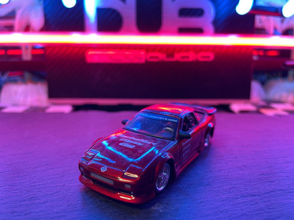 Jada Toys NISSAN 240SX ( 180SX ) 1/64 ミニカー セットバラし レア品