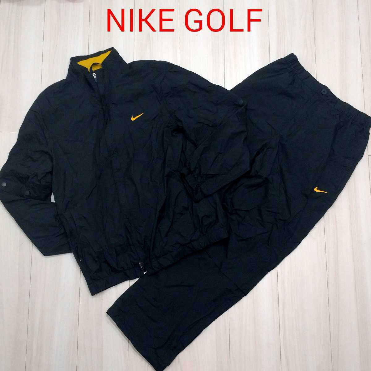 Yahoo!オークション - 新品に近い NIKE GOLF レインウェア L 上下セッ