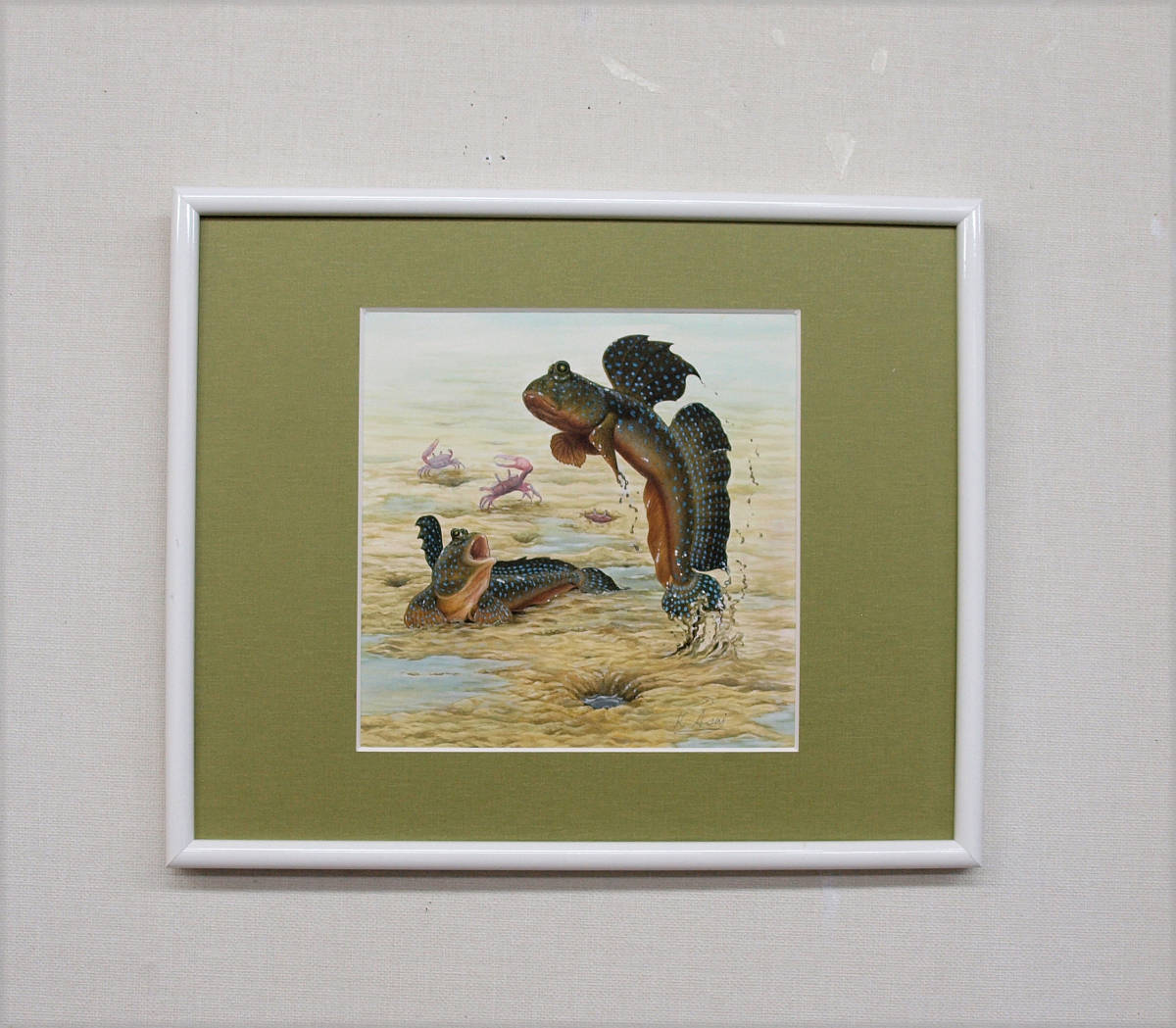 水彩画 生物細密画「ムツゴロウ」 真作｜Yahoo!フリマ（旧PayPayフリマ）