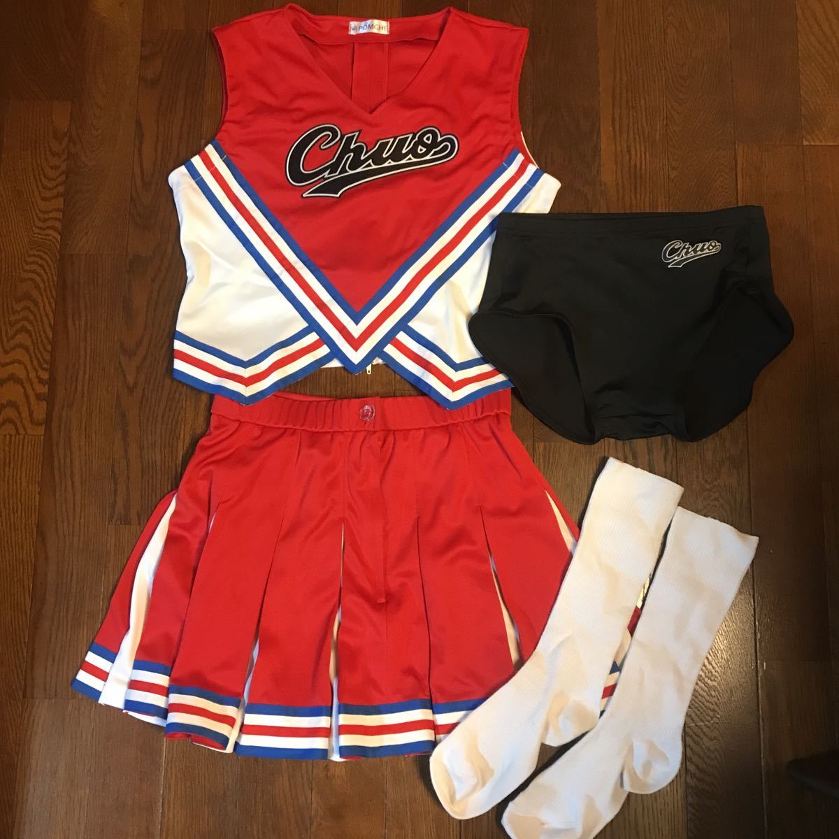 Yahoo!オークション - POMCHE チアユニフォーム チアリーディング アン