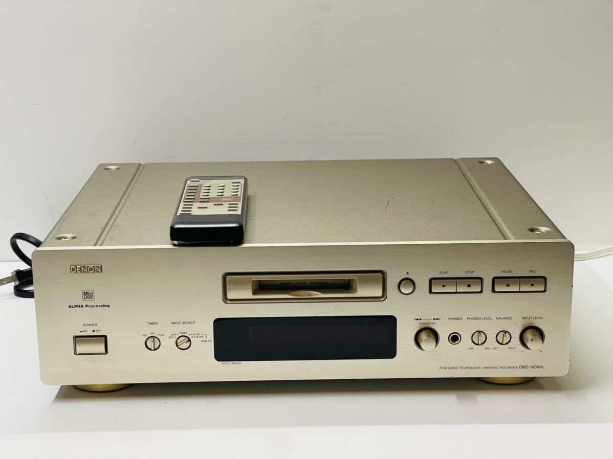 DENON デノン DENON DMD-1800AL デノン DMD-1800AL MDレコーダー