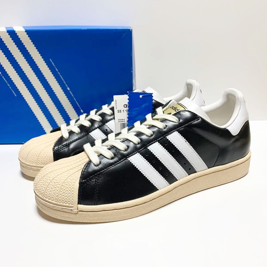 未使用 アディダス adidas 復刻 スーパースター OG 金ベロ レザー