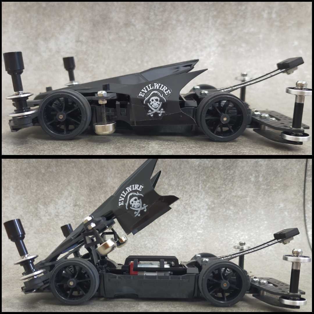 ミニ四駆 ネオファルコン 完成品 MSフレキ フルカスタム｜Yahoo