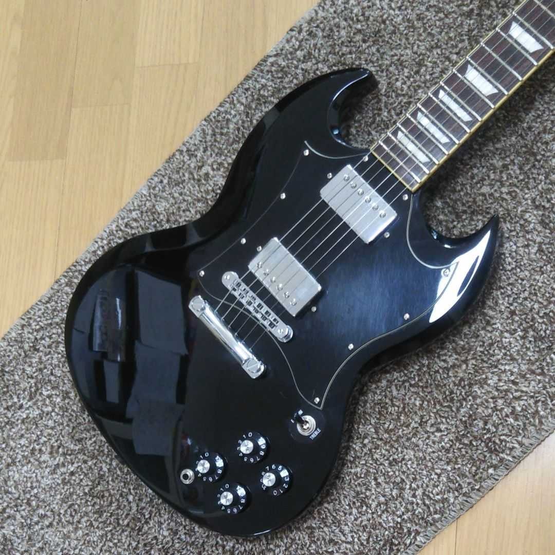 Burny (Fernandes) SGモデル ブラック スモールピックガード Fernandes