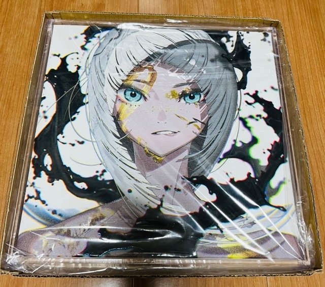 米山舞 EGO メインイラスト キャンバスアート EGO-Id 直筆サイン入り