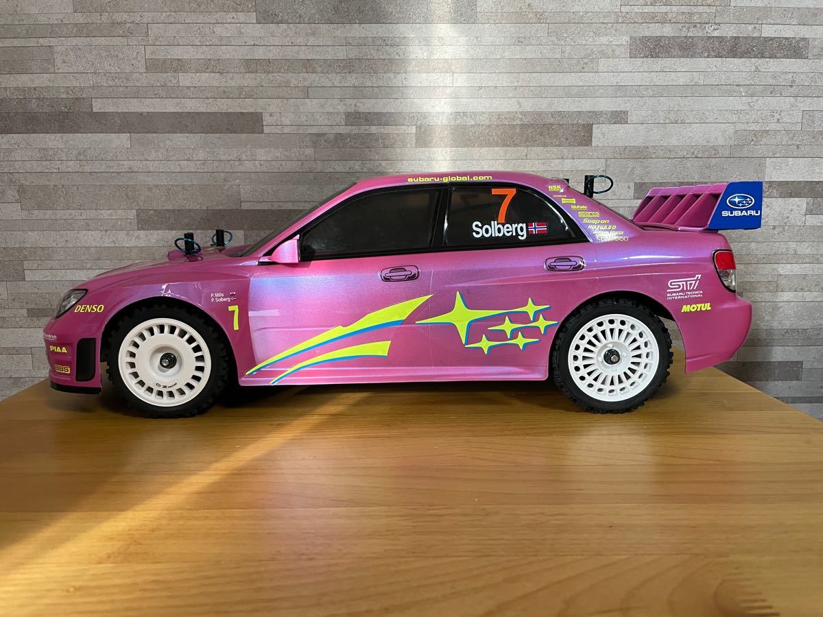 タミヤ スバル インプレッサ WRC モンテカルロ '07 ラジコン ボディ