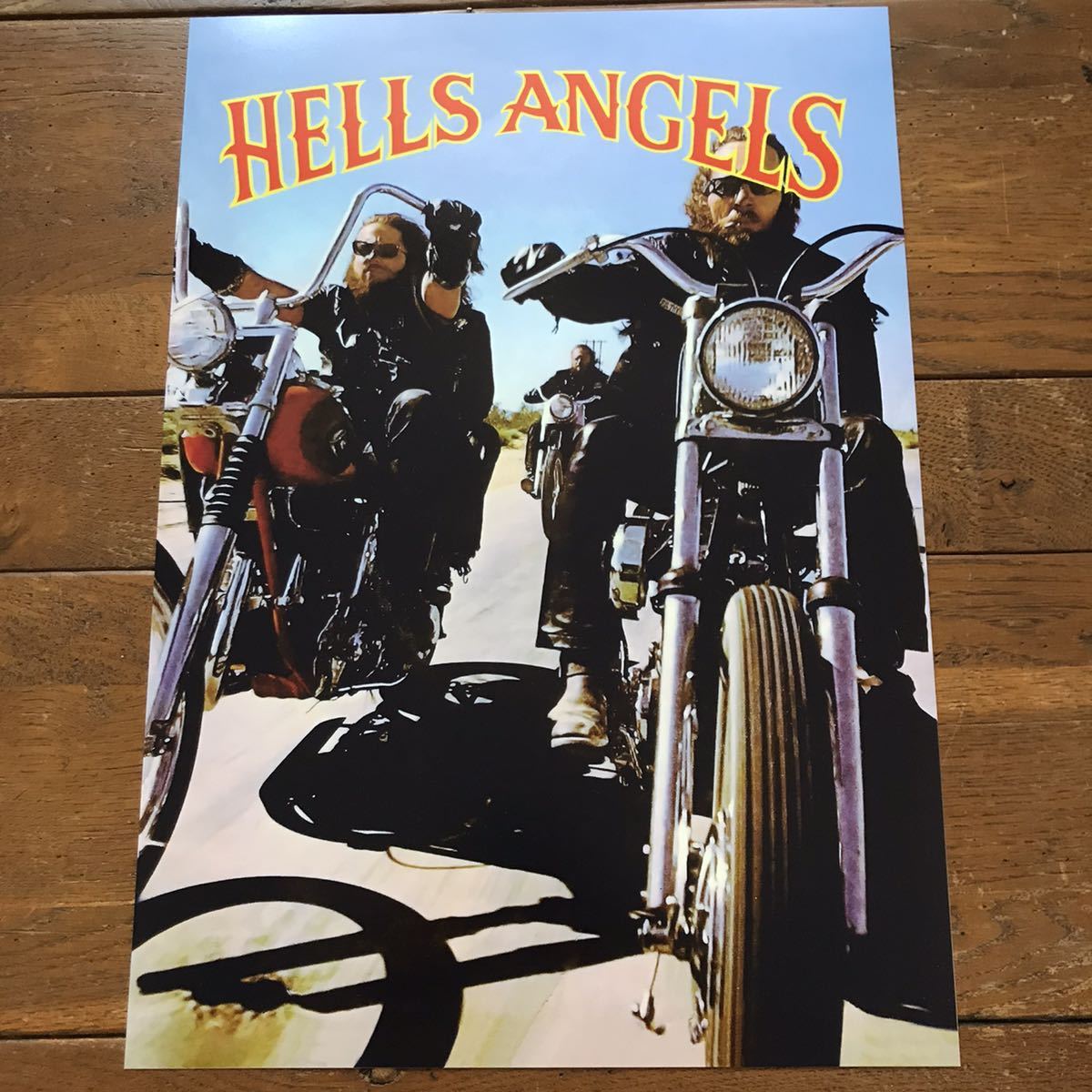 Yahoo!オークション - ポスター 1971 ヘルズ・エンジェルス・マガジン