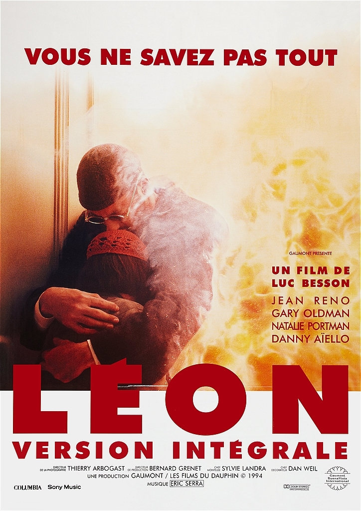 Yahoo!オークション - 仏版ポスター レオン（Leon）フランス版 リバイ