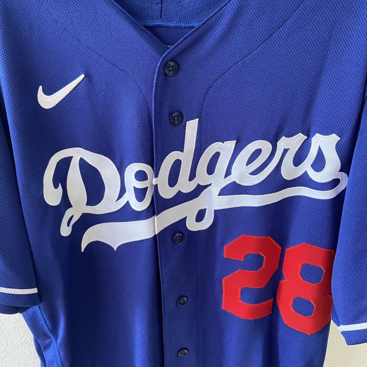 激レア ドジャース 筒香嘉智 支給品ユニフォーム ナイキ 横浜Dena