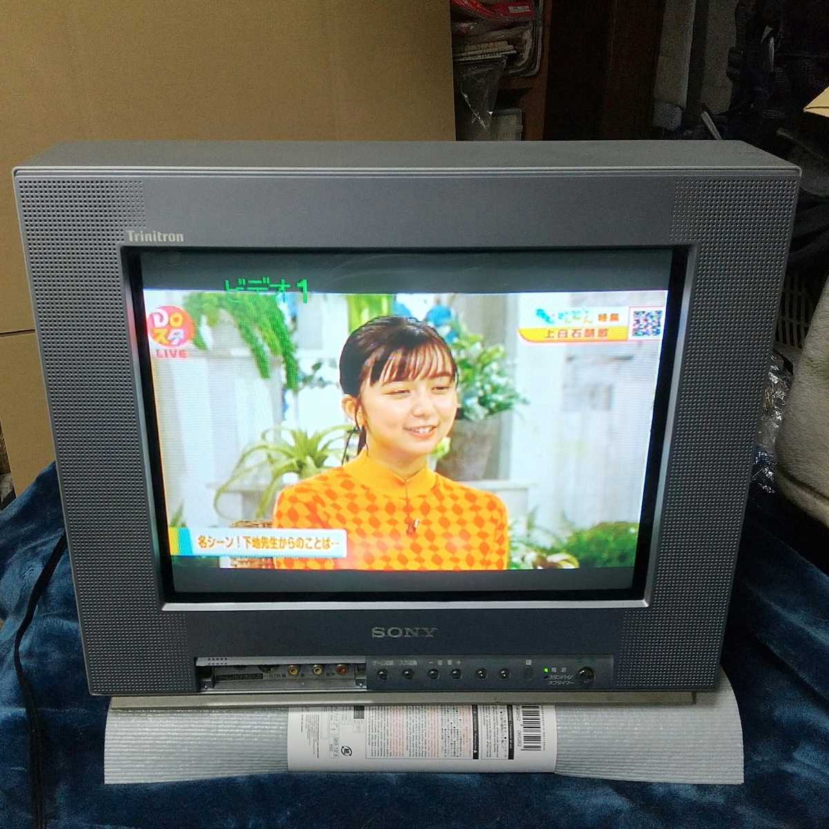 Yahoo!オークション - SONY トリニトロン ブラウン管テレビ KV-14DA1 1