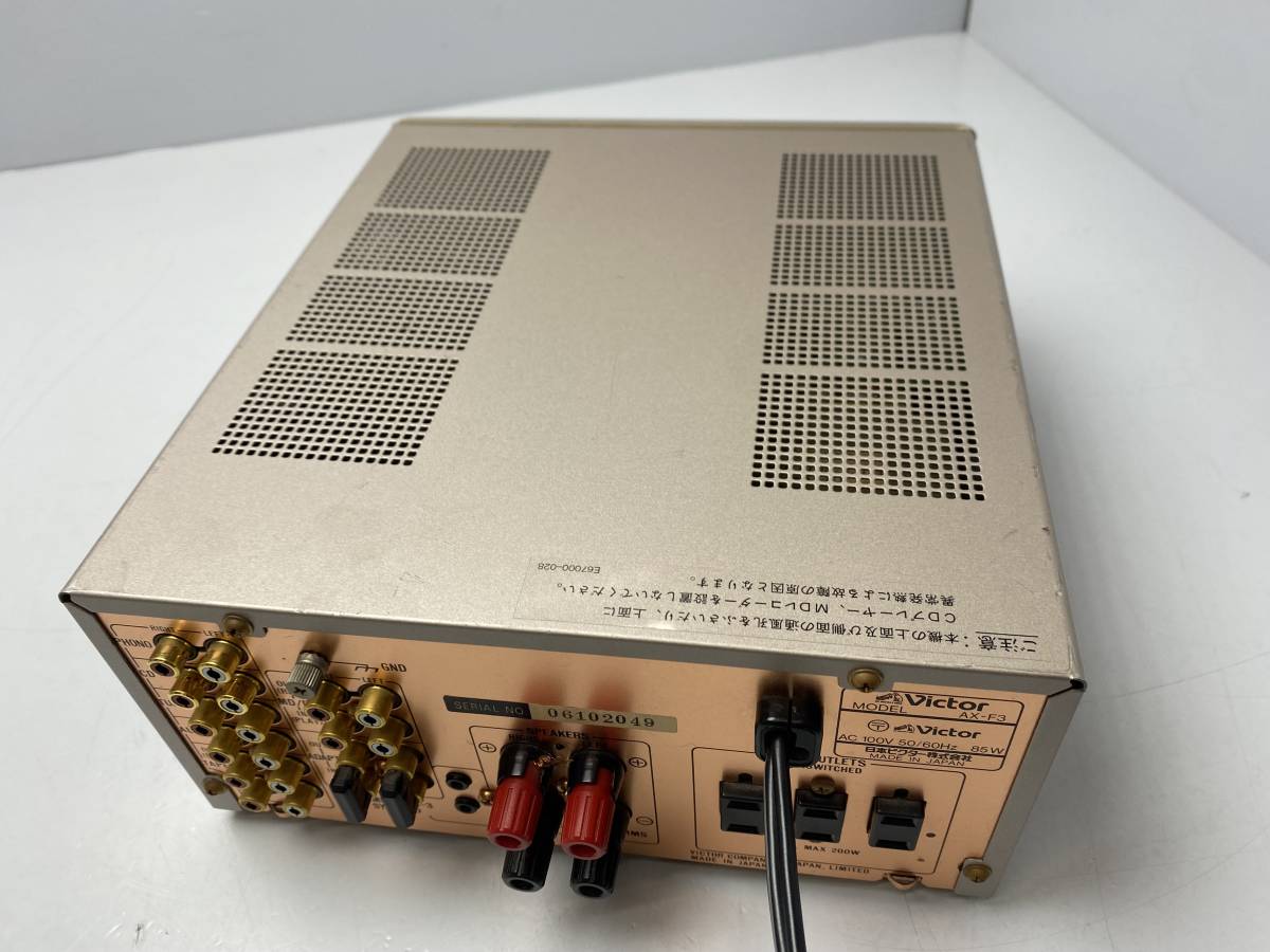 Yahoo!オークション - Victor AX-F3 ビクター プリメインアンプ オー