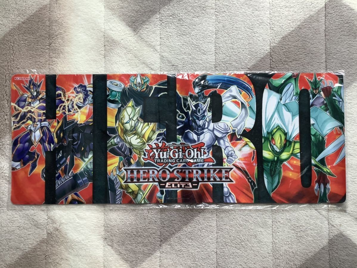 遊戯王 HERO's Strike Elite 付属限定プレイマット 未開封 遊戯王