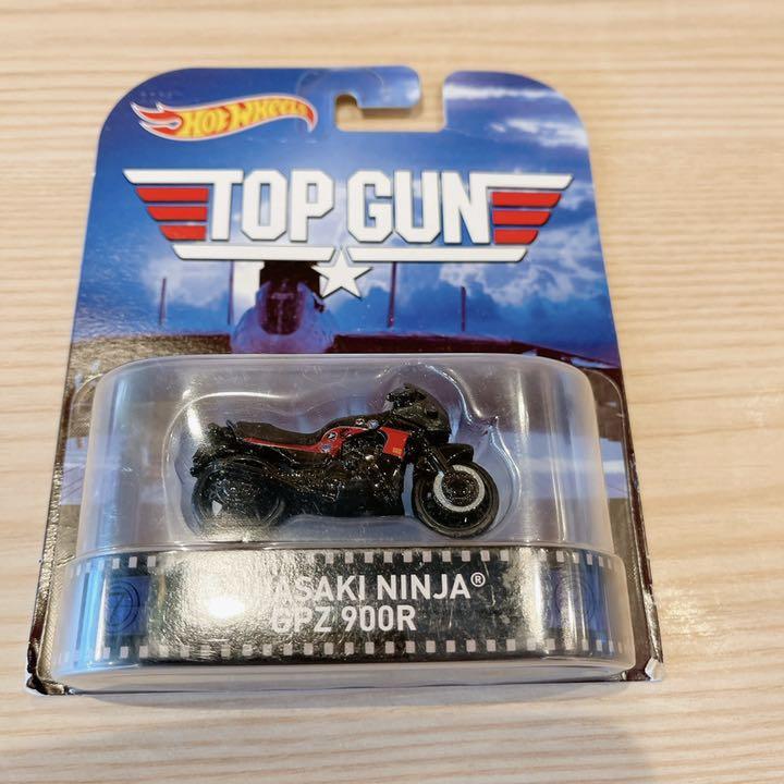 ホットウィール Kawasahi Ninja GPZ 900R Top Gun カワサキ ニンジャ
