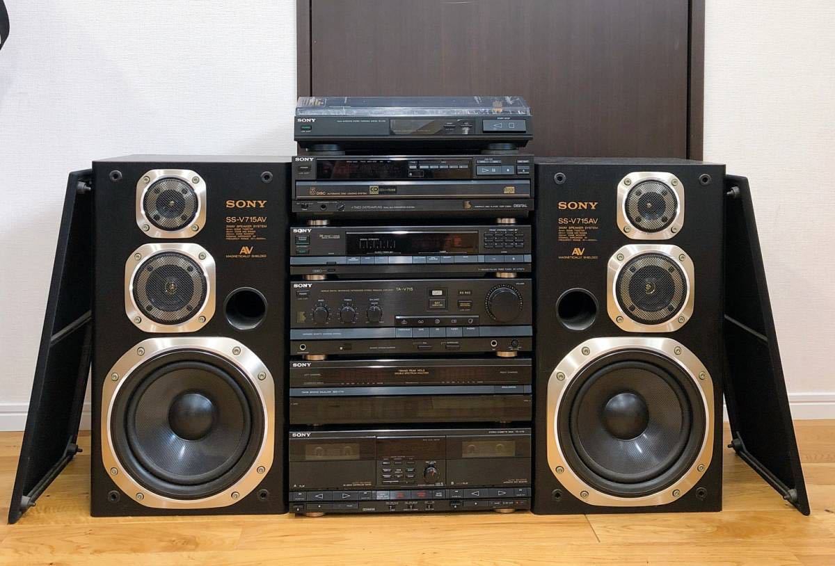 Yahoo!オークション - SONY ソニー システムコンポ CDP-C50M ST-V715TV