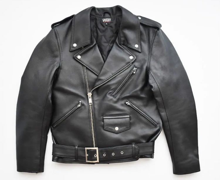 CROWS×WORST 5代目 武装戦線 TFOA ダブルライダースジャケット 黒